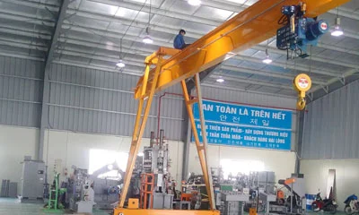 Cầu trục dầm đơn