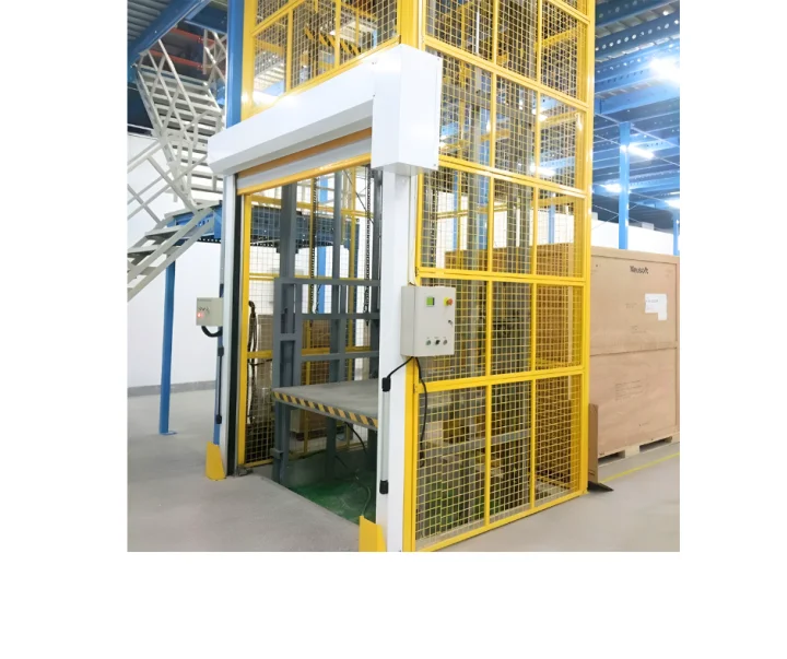 Thang tời hàng 1000kg 2 tầng